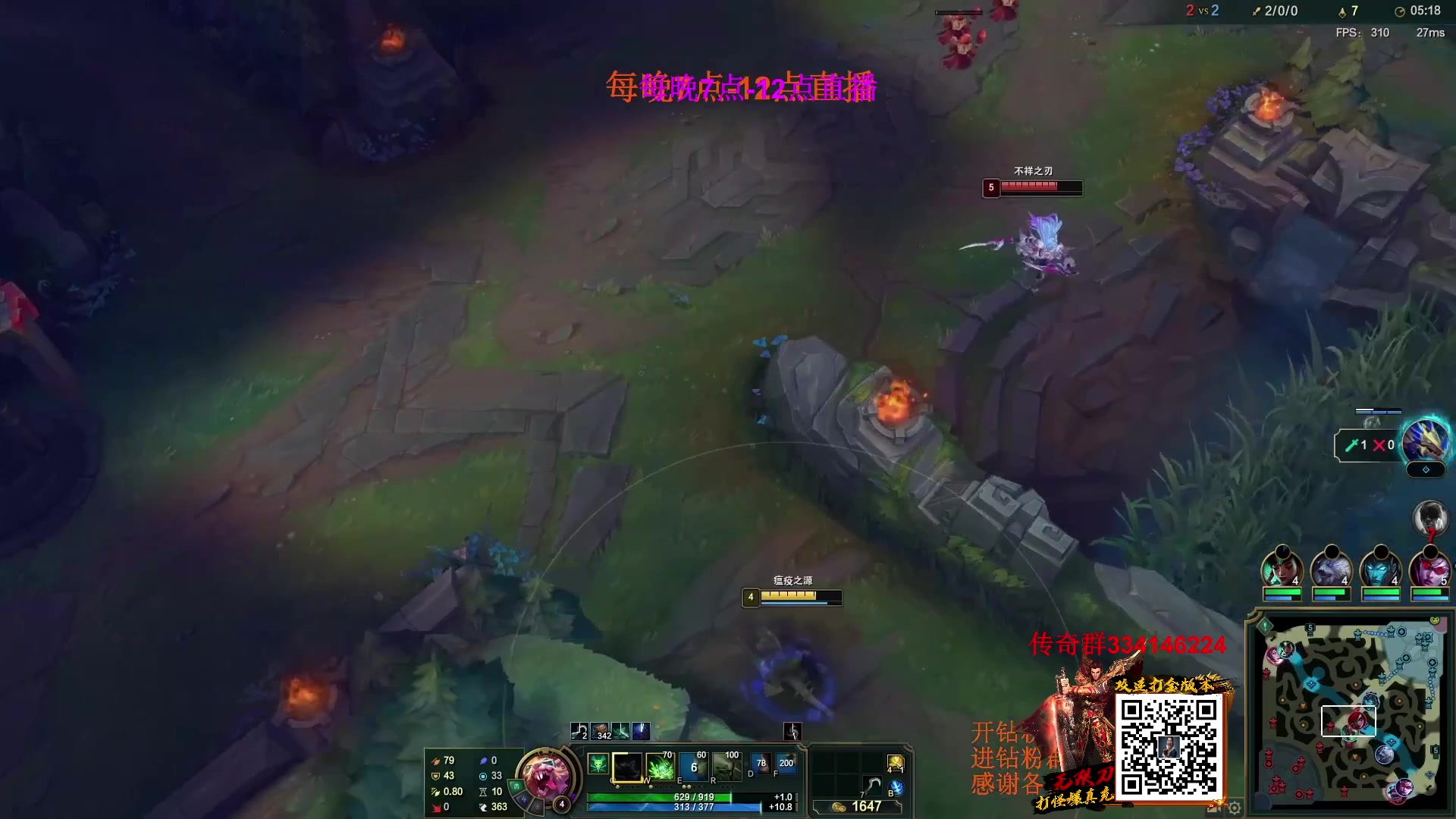 【2023-03-10 05点场】主播油条：弯博油条:100英雄中单随机玩