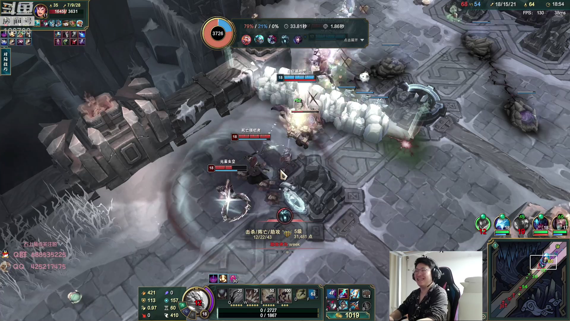 【2023-03-10 02点场】兮饭锐雯：大乱斗典狱长来了