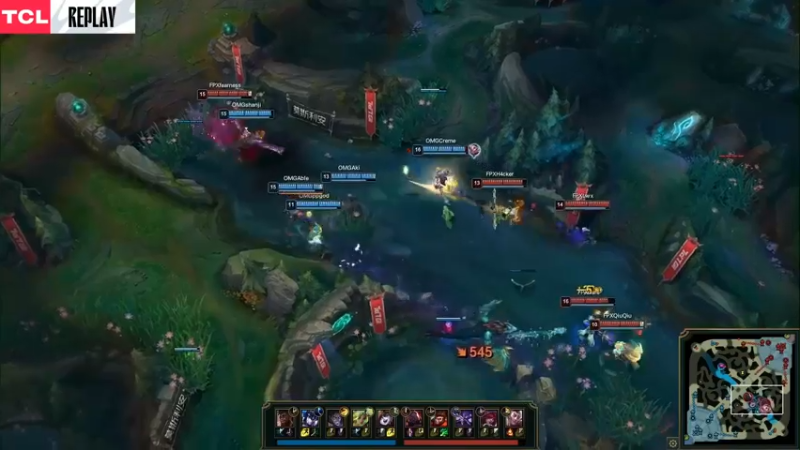 2023LPL春季赛 FPX翻盘拿下第二局，一比一OMG