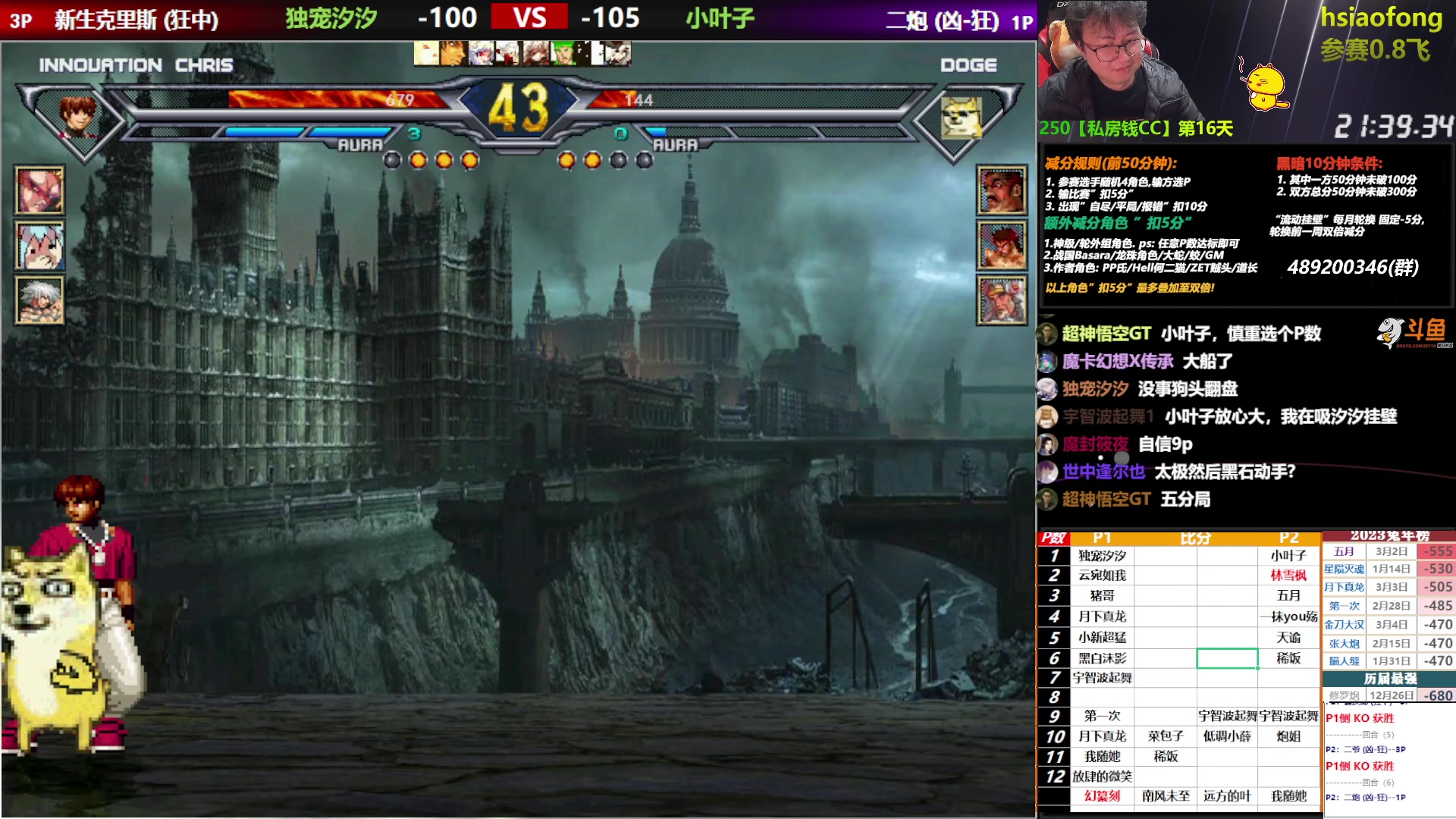 【2023-03-09 18点场】那日的风：【MUGEN】3月1-7号 双倍