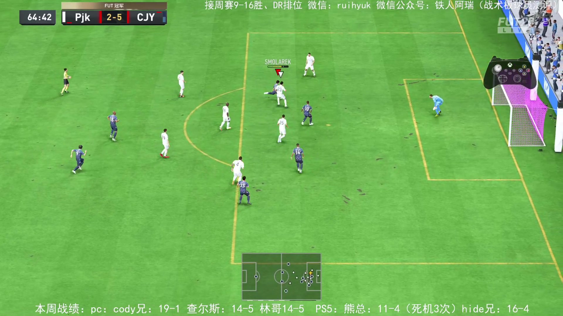 【2023-03-05 21点场】铁人阿瑞：试试吉诺拉 fifa23