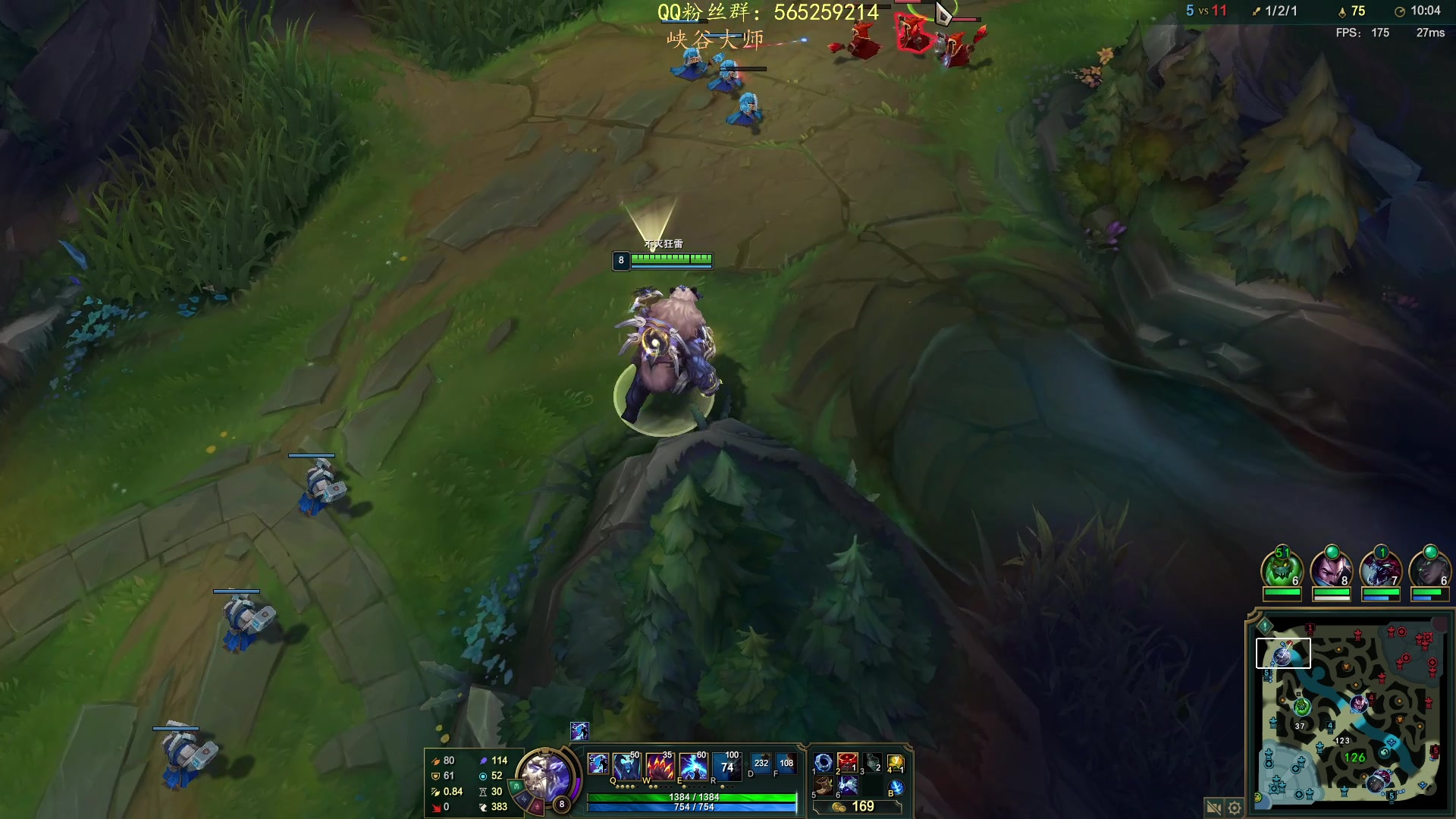 【2023-03-11 23点场】熊王c：熊c：峡谷之巅挨打