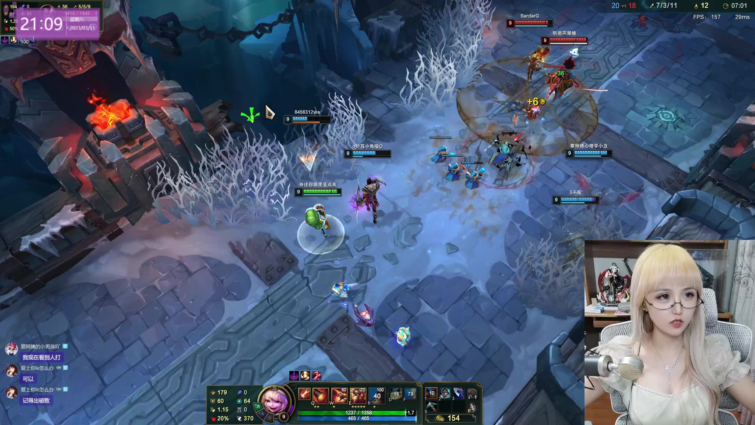 【2023-03-11 20点场】宝贝薇阿：薇：开啵~71825