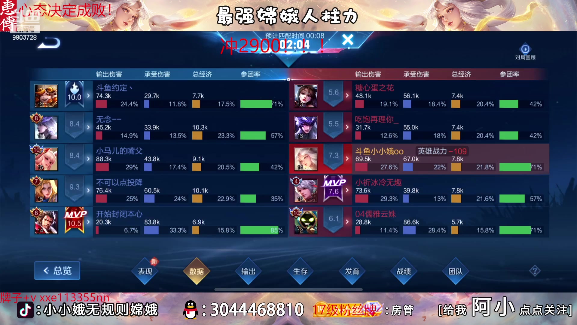 【2023-03-10 22点场】小小娥1：我将无敌于世间！！！