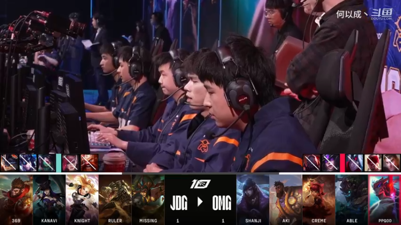 【JDG VS OMG】BP有点意思