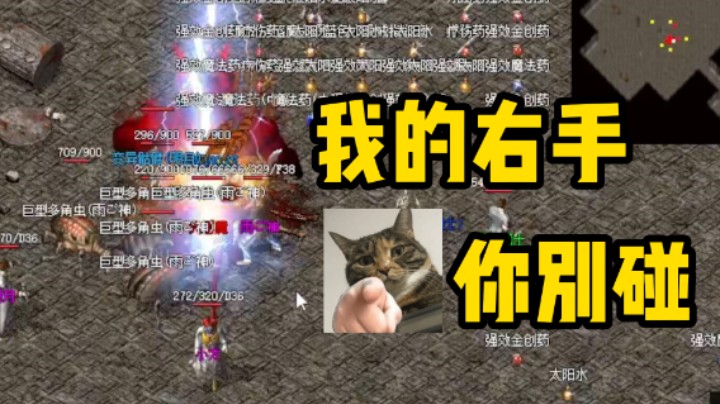 【雨神丶】都说了别在我认真殴打的时候碰我的右手！