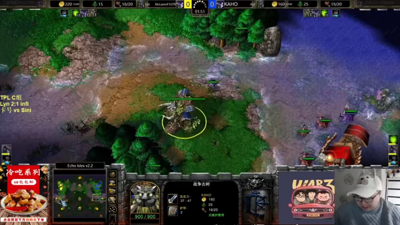 【TED出品】TPL C组 卡号 vs Sini 巨人的威力