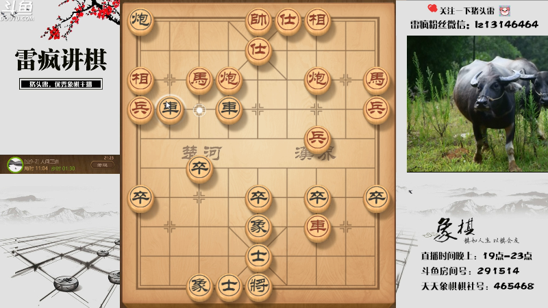 【天天象棋】雷疯小叔的精彩时刻 20230313 21点场