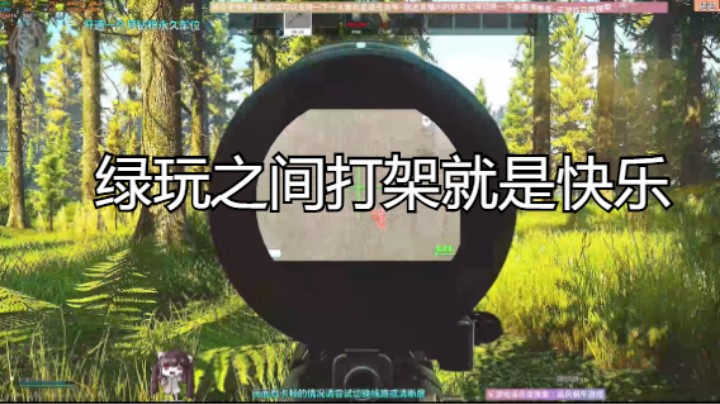 绿玩之间打架就是快乐