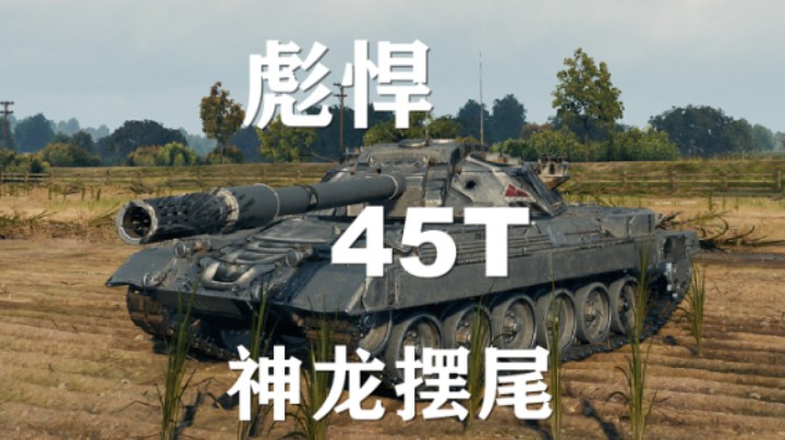 【坦克世界】45T:点打彪悍迥异风格