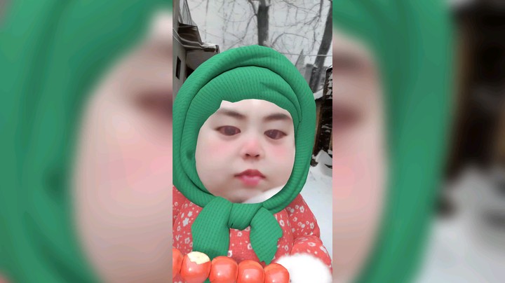冬天嘚瑟