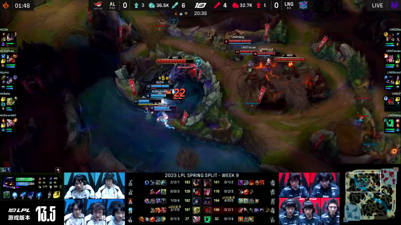 【英雄联盟】英雄联盟赛事的精彩时刻 20230316 03点场