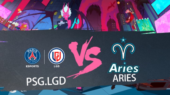 2023 DPCCN 春季赛 PSG.LGD vs Aries 第2局 第3比赛日