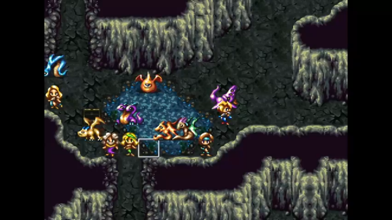 SFC圣龙传说 支线2 むずかしいダンジョン三