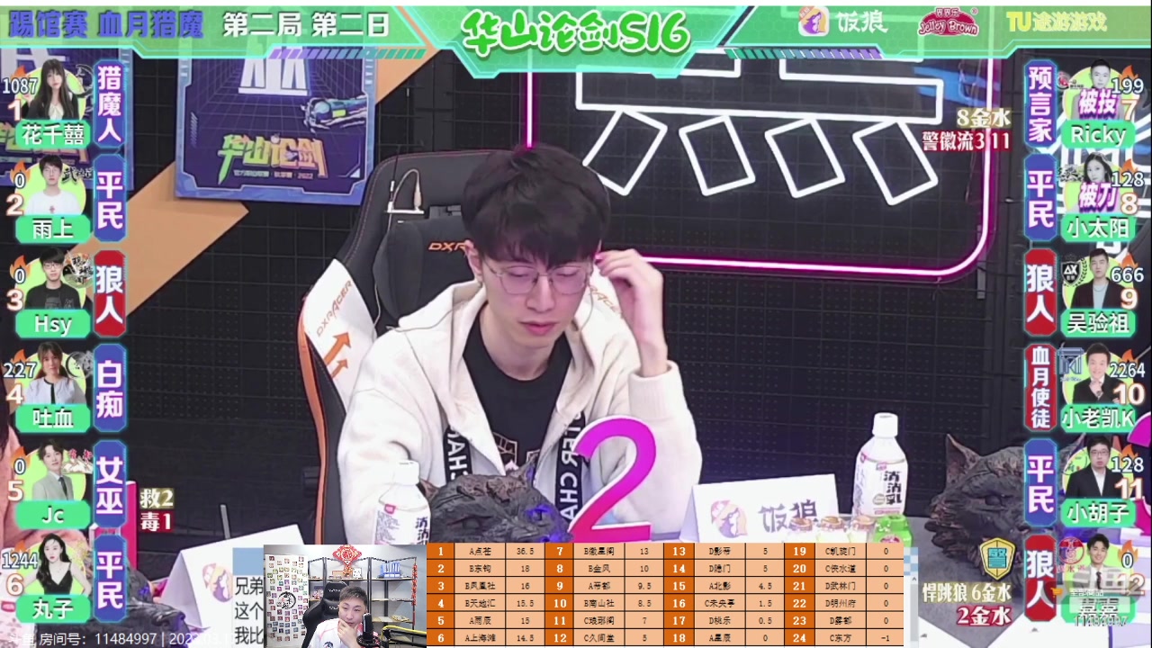 【2023-03-17 21点场】甩手派丨柯南：S16踢馆赛第三天#狼人杀官方#