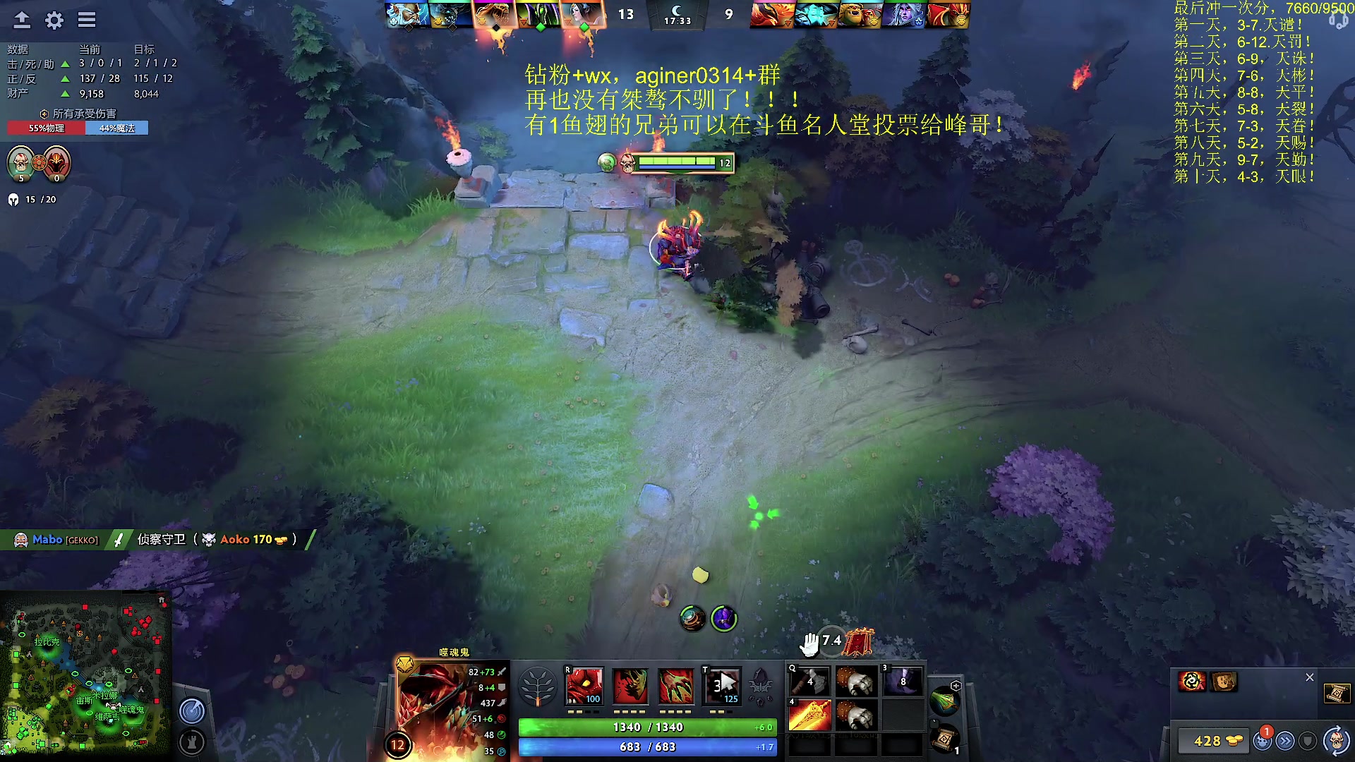 【2023-03-19 19点场】Zhou陈尧：名人堂投票给yyf，谢谢！