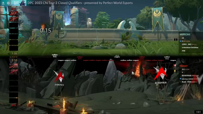 2023 DPCCN T2预选赛 HYPEONE vs nuoyan BO3第二局