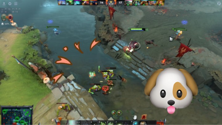 美滋滋DOTA2四号位不朽尸王躺赢