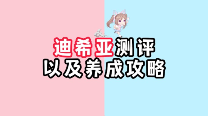 【原神】迪希雅测评以及养成攻略，抽到了怎么办？未来可期！