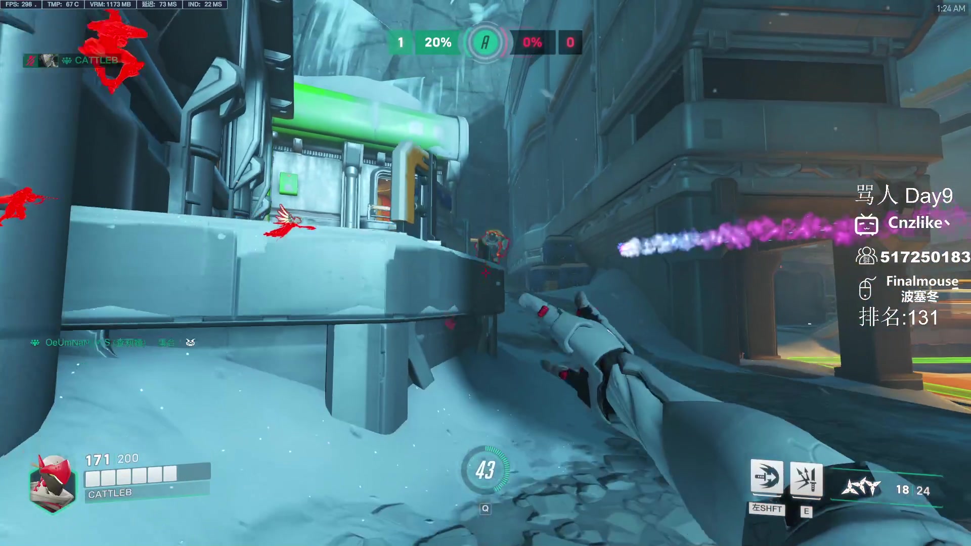 【2023-03-20 00点场】Cnzlike：一拳超人杰诺斯源氏来袭 源氏教科书！