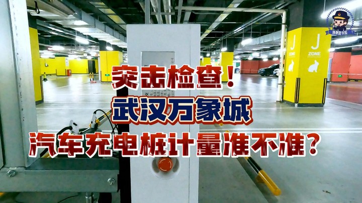 #康康姐在现场 突击检查！武汉万象城的汽车充电桩计量准不准? #充电桩 #新能源汽车 #武汉市场监管