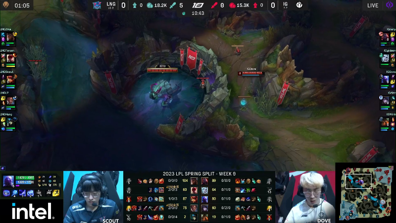 【英雄联盟】英雄联盟赛事的精彩时刻 20230320 00点场