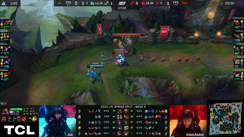 【英雄联盟】英雄联盟赛事的精彩时刻 20230320 06点场