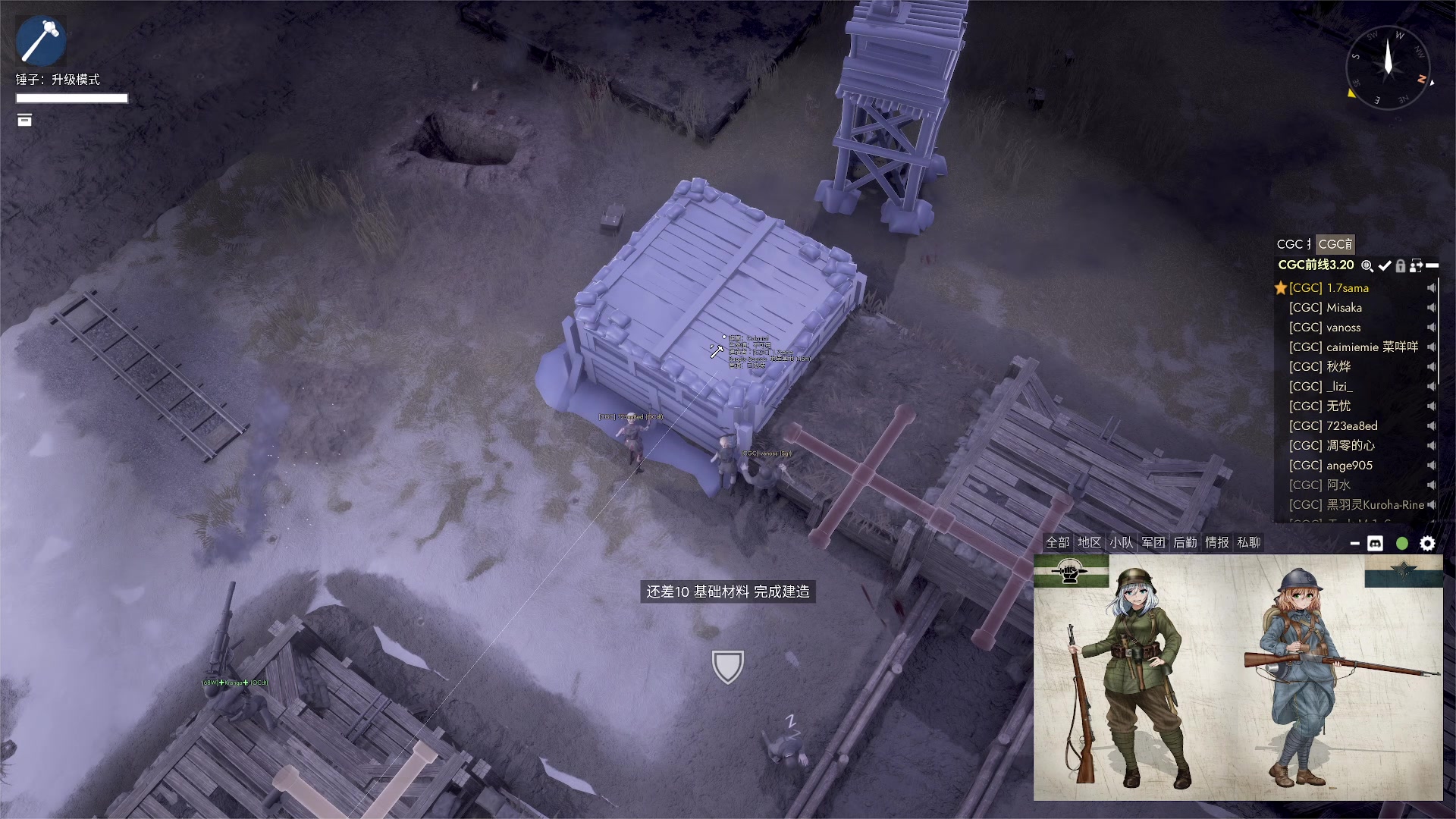 【2023-03-21 01点场】主播无忧丶：【小奶团】散兵坑第102场战役