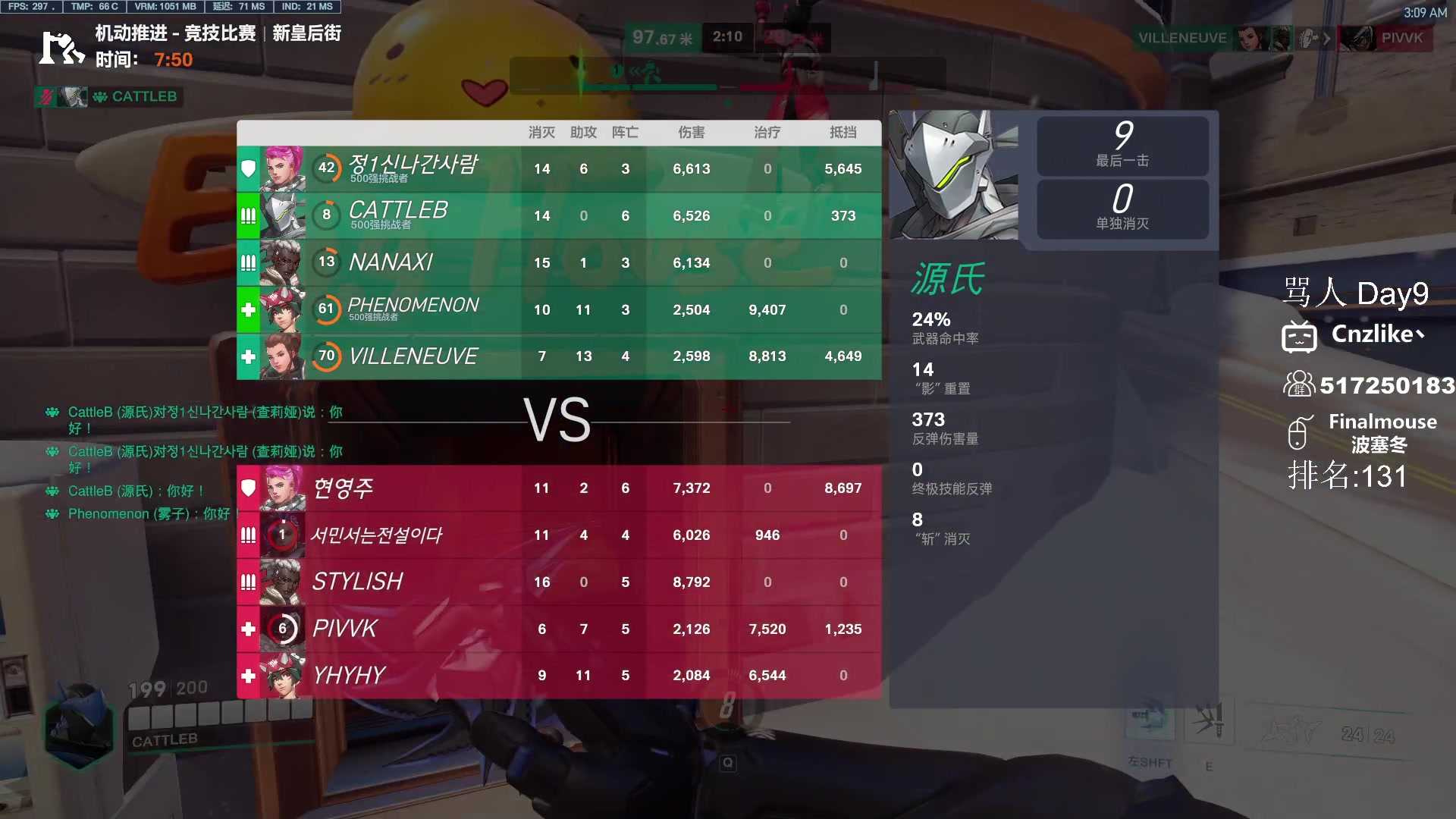 【2023-03-21 02点场】Cnzlike：一拳超人杰诺斯源氏来袭 源氏教科书！