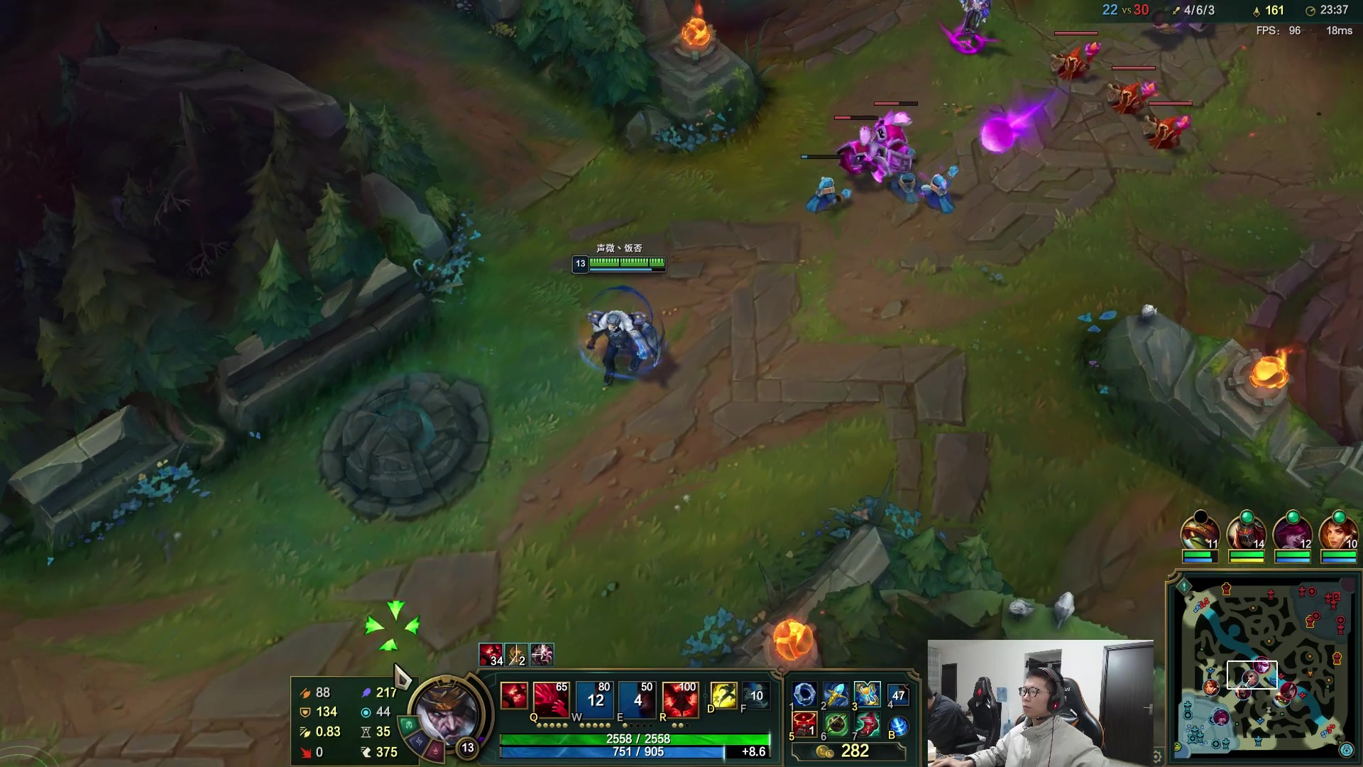 【2023-03-24 09点场】余小C真的很强：余小C：哥俩峡谷双排上大师！