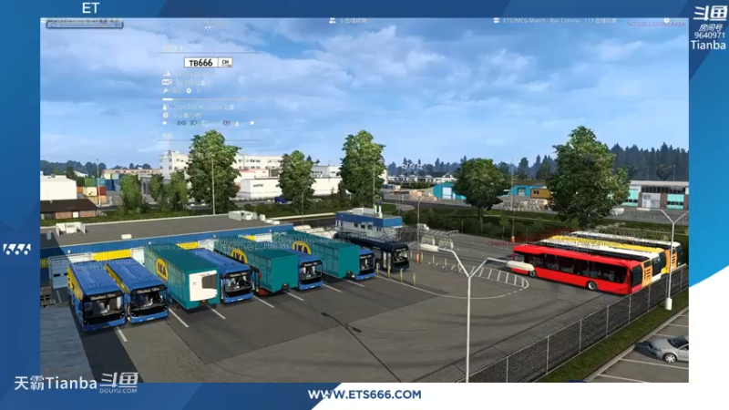 欧卡 | ETS2MCG March - Bus Convoy | 20230324