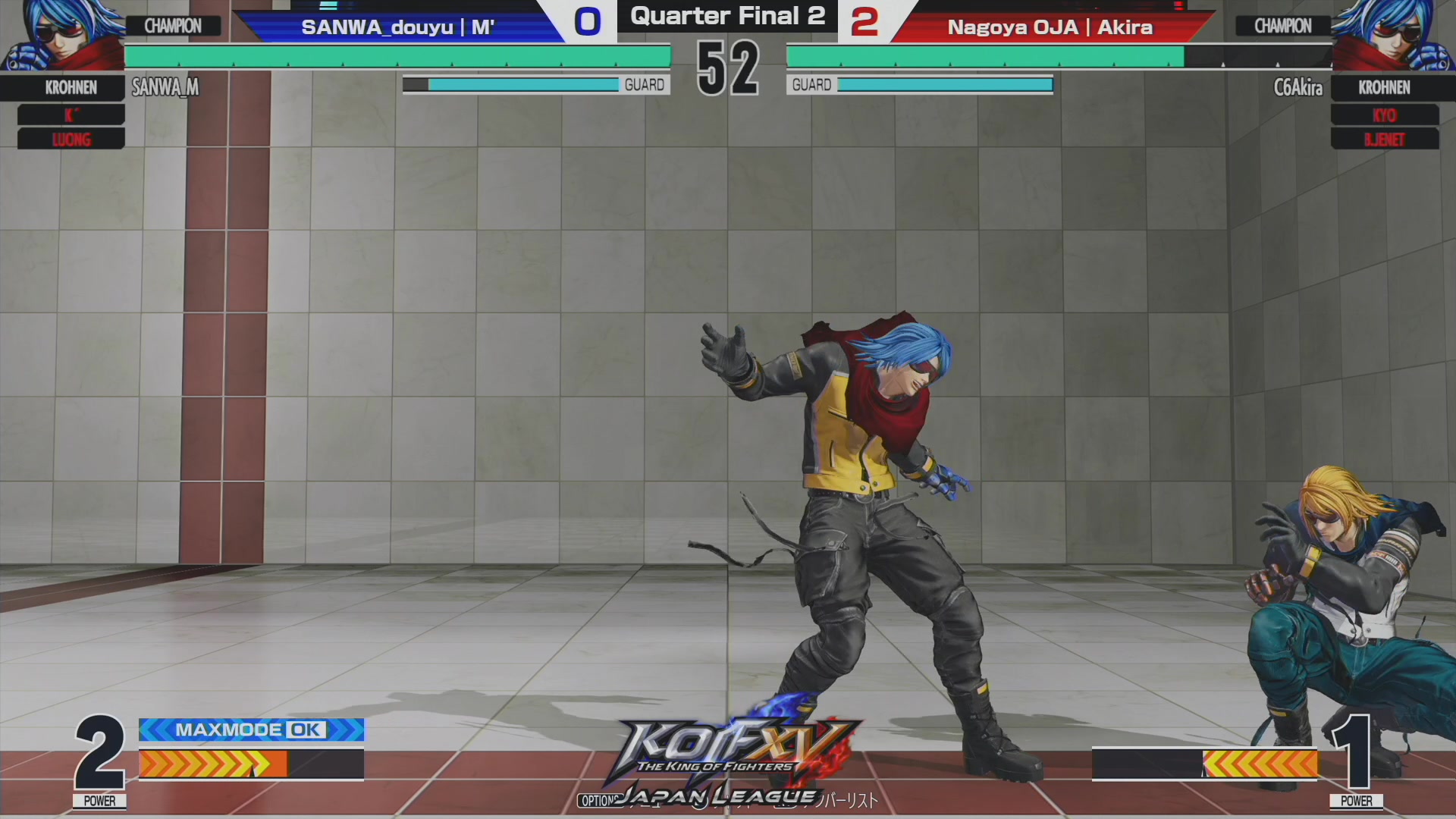 【2023-03-25 18点场】游天堂：拳皇15日本联赛总决赛