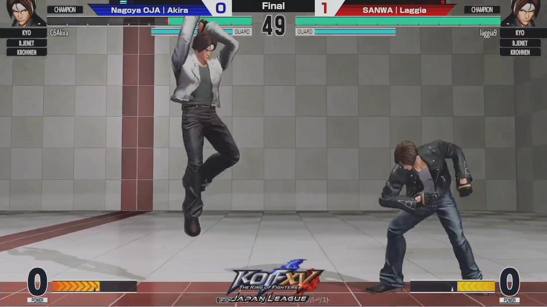 【2023-03-25 19点场】边哥BeenGor：直播：拳皇15日本官方联赛总决赛阶段