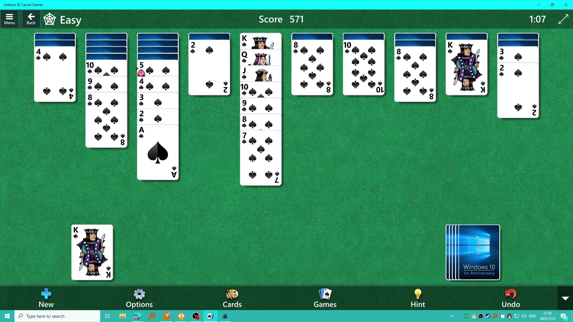 【2023-03-25 20点场】KenYueDesu：微软Windows纸牌