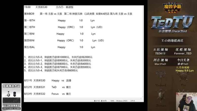 【TED出品】天梯非主流开心游2232 迷路的剑圣