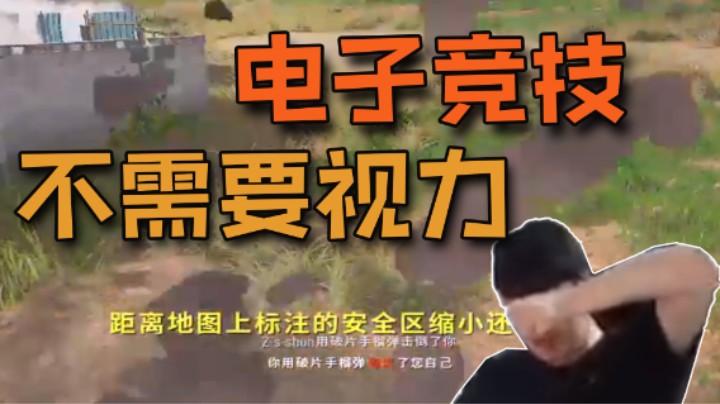 电子竞技不需要视力