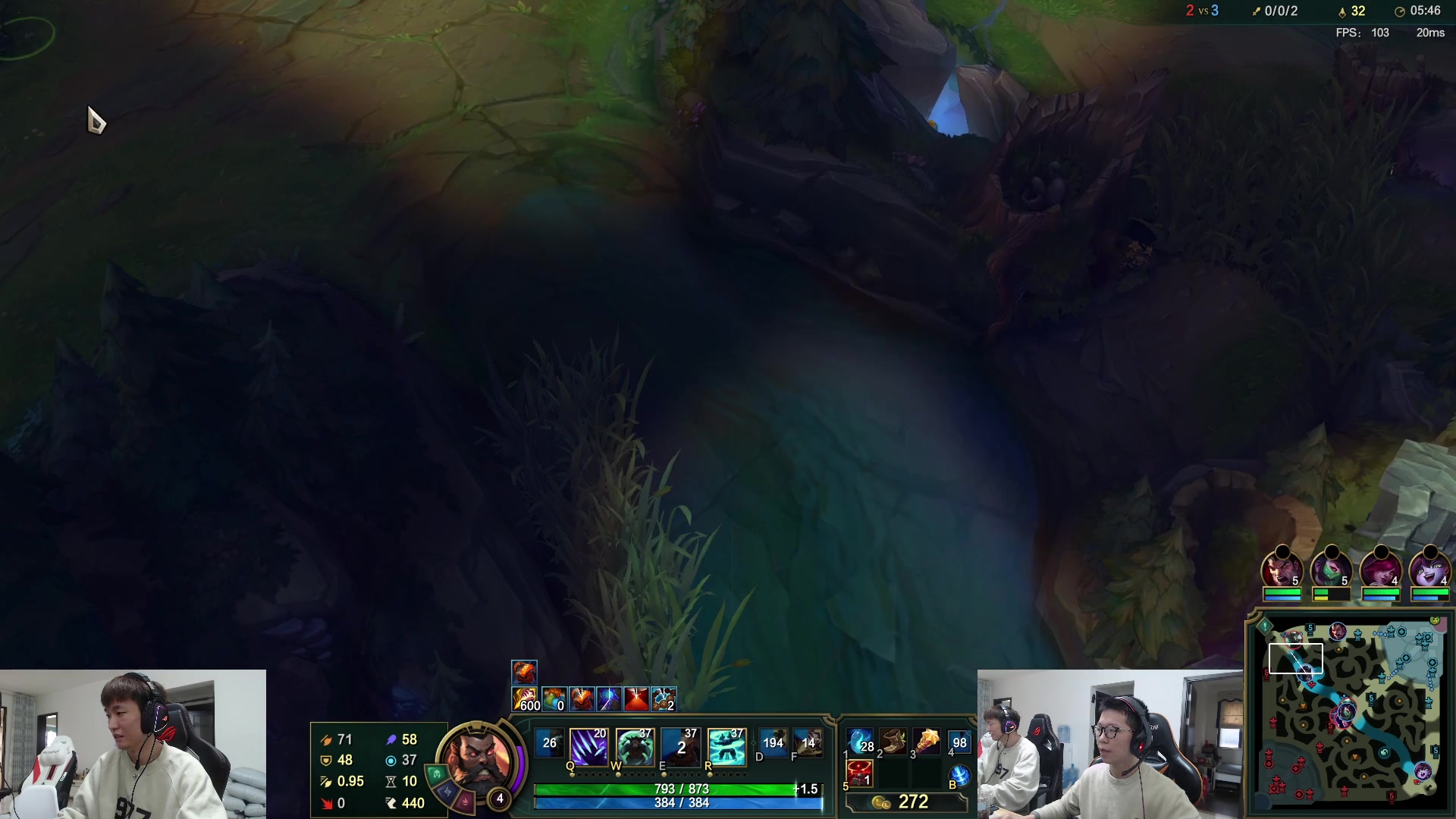 【2023-03-28 11点场】余小C真的很强：余小C：哥俩峡谷双排上大师！