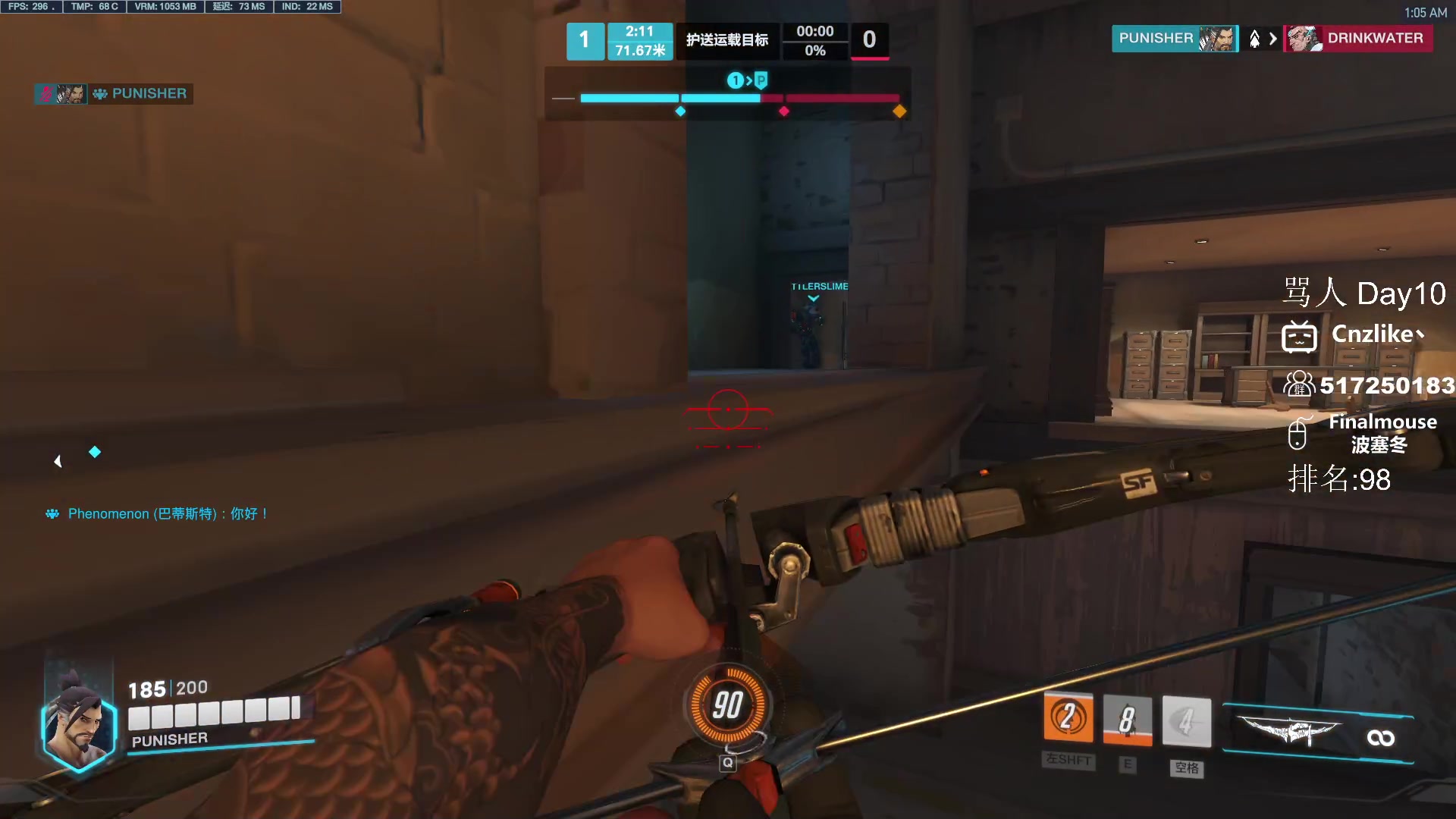 【2023-03-29 00点场】Cnzlike：顶尖源氏闪光教科书！