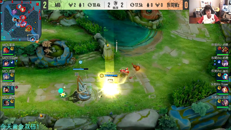 我在斗鱼看DL丶拖米直播王者荣耀