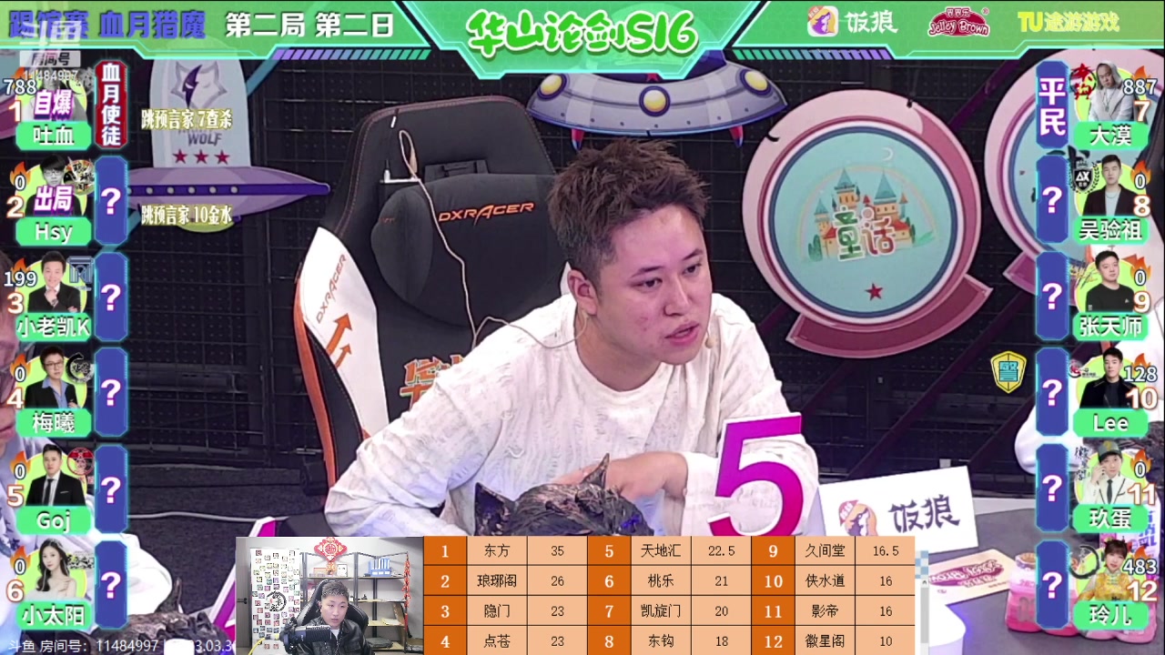 【2023-03-30 20点场】甩手派丨柯南：踢馆赛第13轮#狼人杀官方#