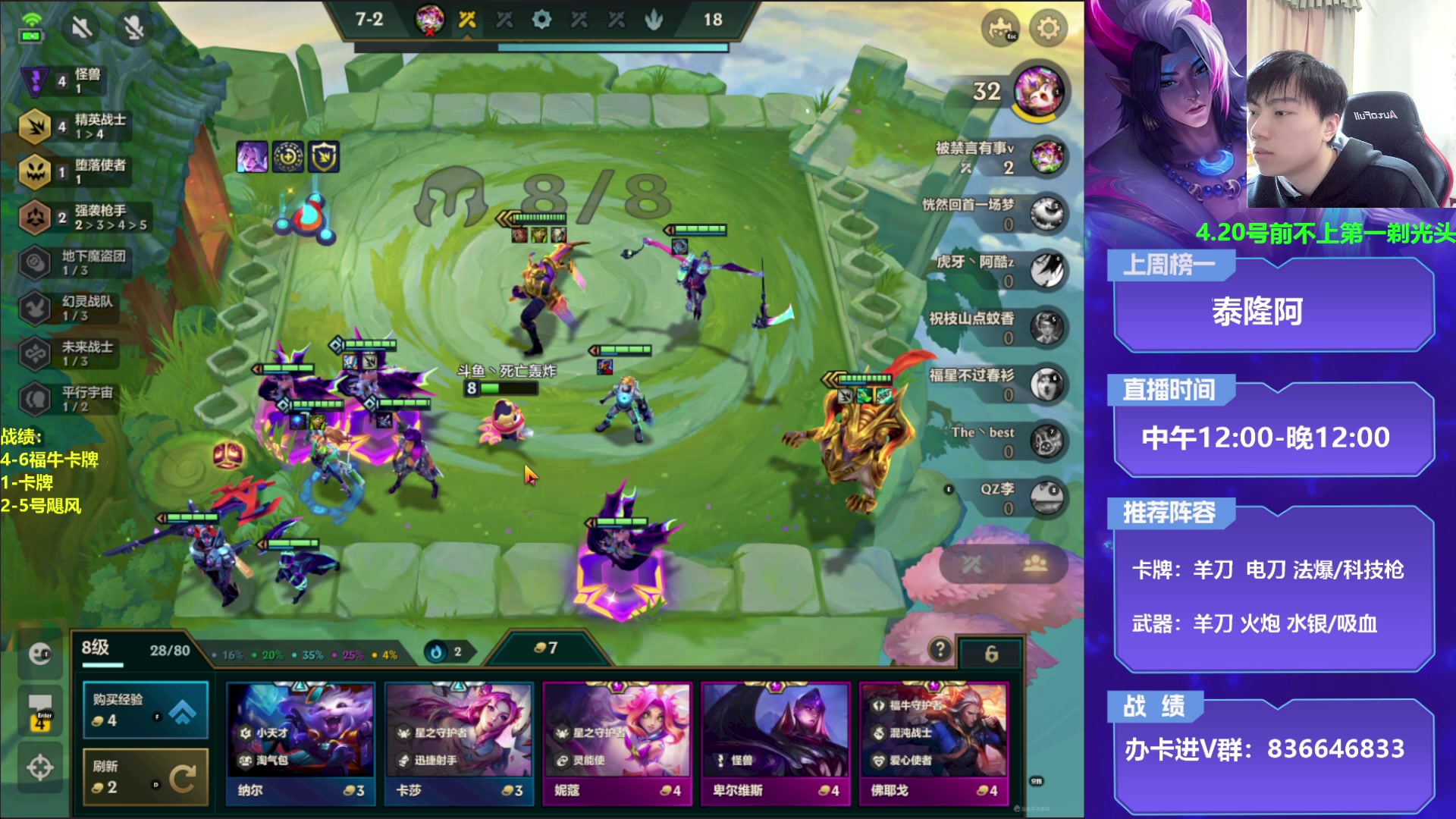 【2023-03-31 12点场】死亡轰炸DD：不上第一剃光头