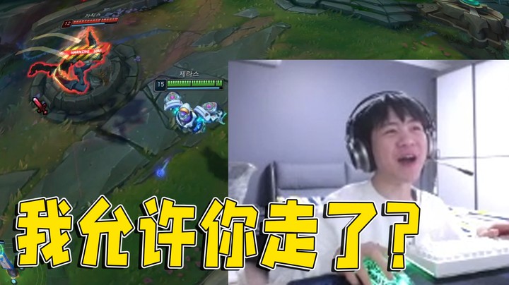 我允许你走了？