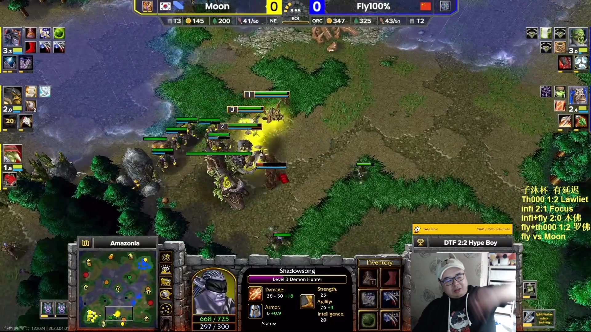 【2023-04-01 22点场】War3TeD：【直播中】7点子沐杯团队赛