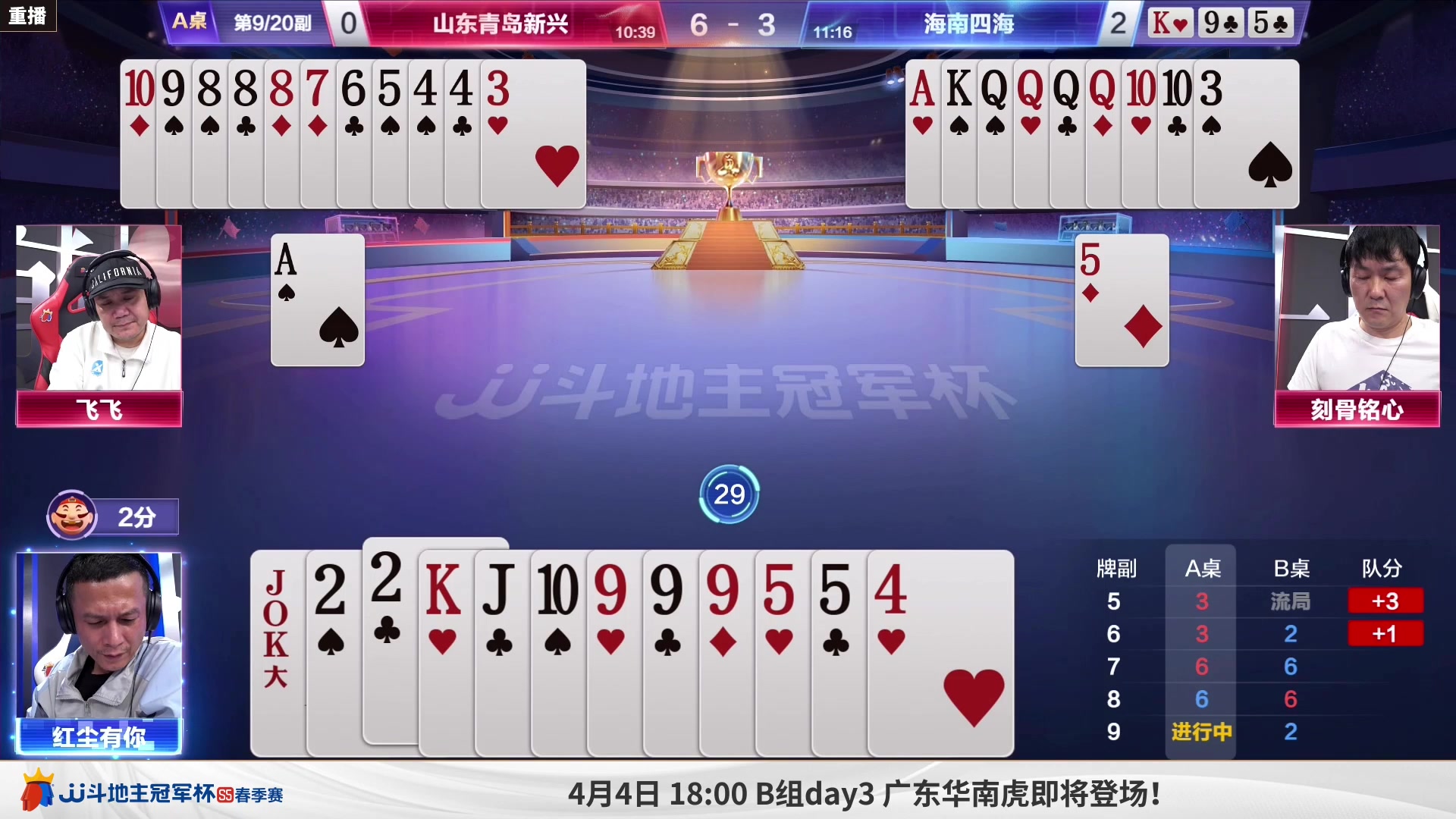 【2023-04-01 19点场】JJ斗地主官方：周日18点，B组赛准时开启