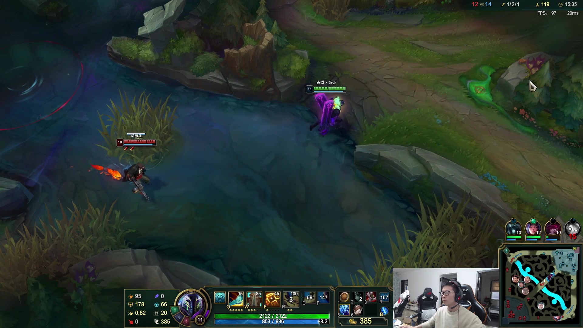 【2023-04-02 16点场】余小C真的很强：余小C：哥们峡谷双排冲大师！