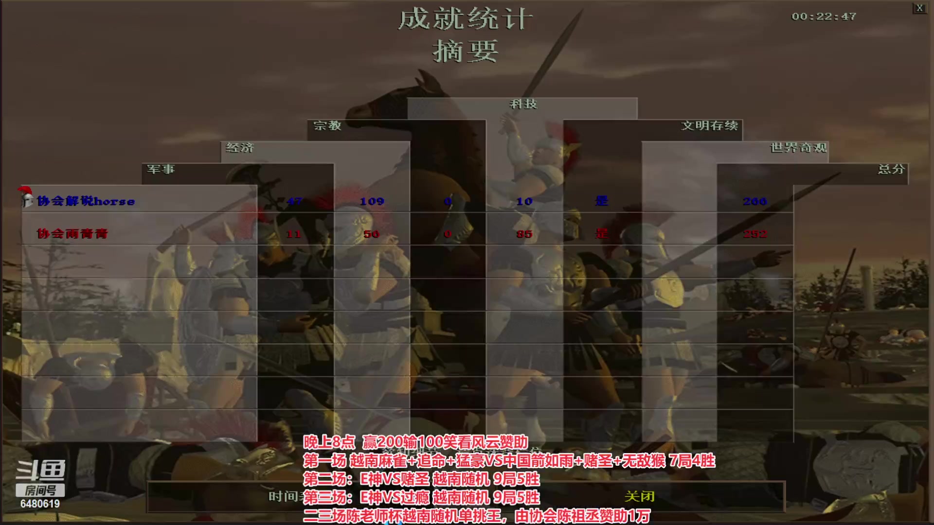 【2023-03-31 18点场】罗马协会：罗马复兴巅峰对决