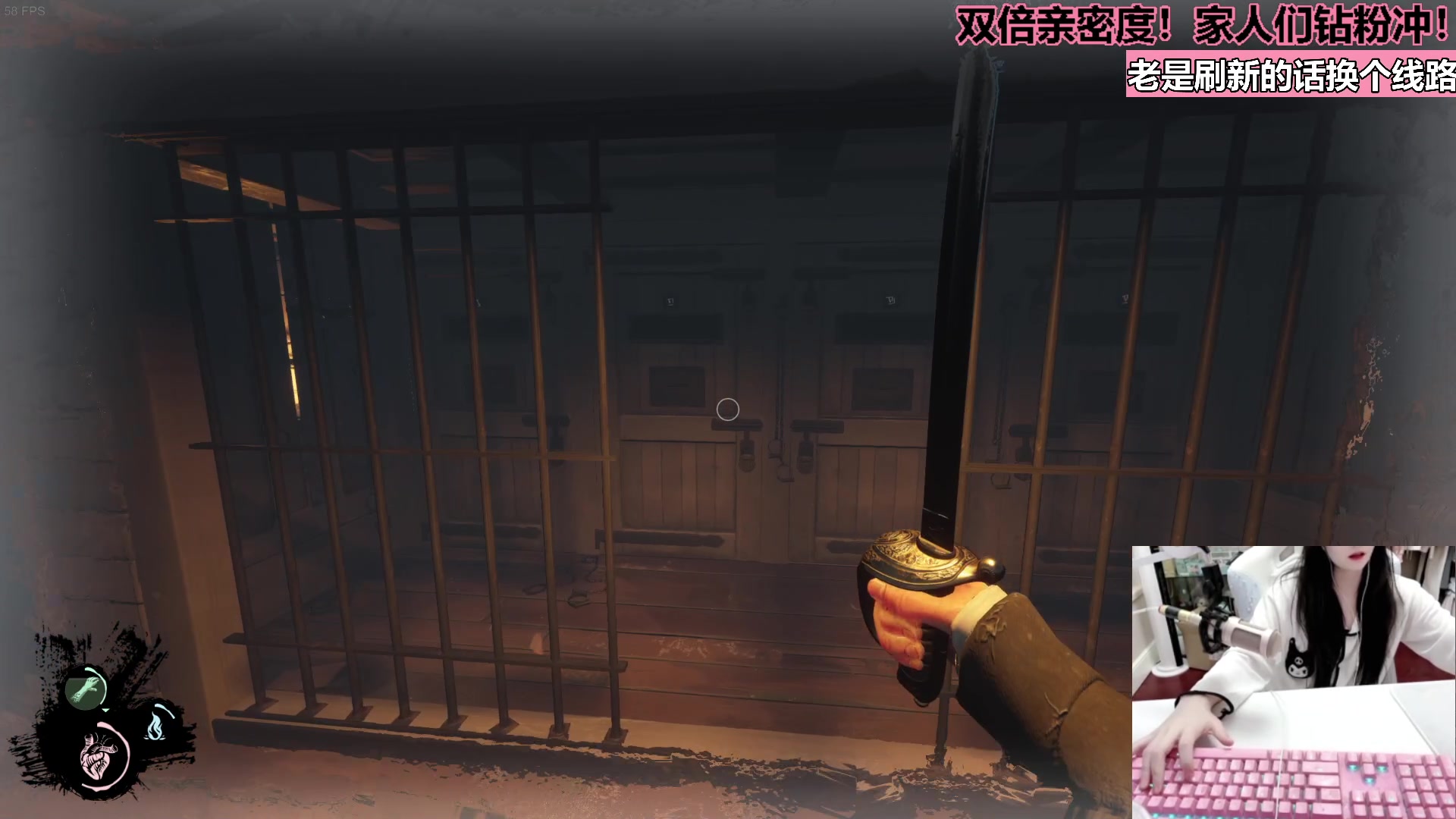 【2023-04-03 00点场】若若跑的贼快：双倍亲密度！帅哥美女们晚上好！