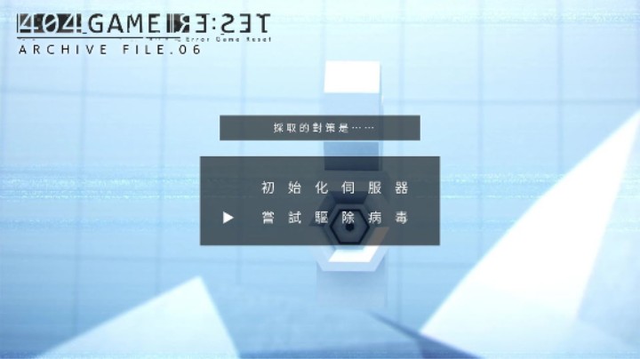 《错误游戏：Re:set》归档文件.06 —— 完成与崩坏（-答-）