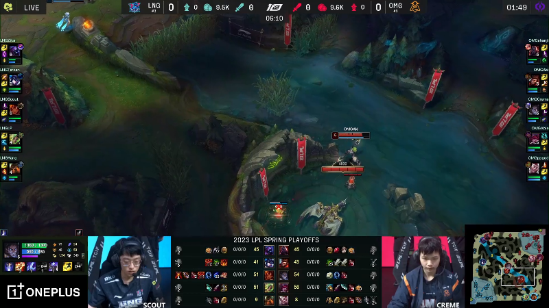 【英雄联盟】英雄联盟赛事的精彩时刻 20230405 15点场