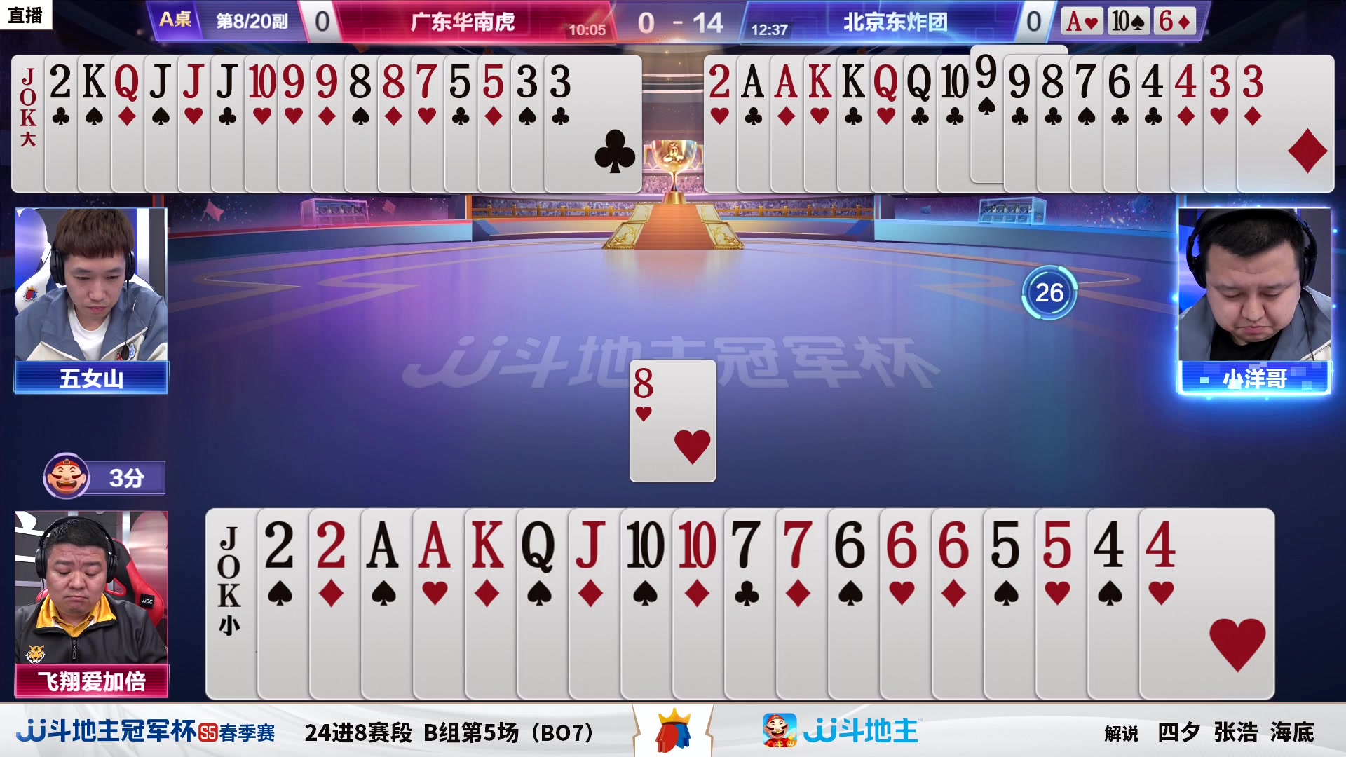 【2023-04-06 17点场】JJ斗地主官方：【观赛赢金条】冠军杯直播中